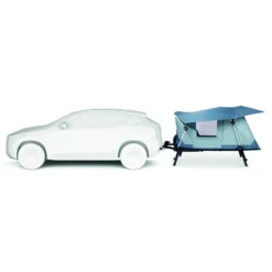 Tente pliante sur boule d'attelage Outset