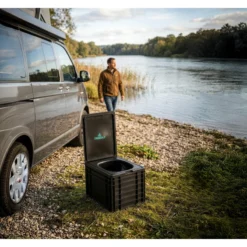 Toilette sèche compacte BilaBox 2.0 pour van et camping-car