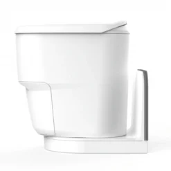 Toilette sèche fixe C1 avec adaptateur en L