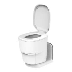 Toilette sèche fixe C1 avec adaptateur en L