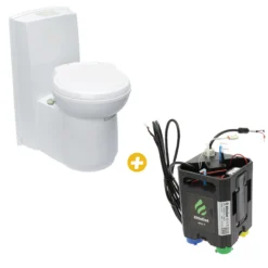 Toilettes à séparation série S S260-CS +Boitier de traitement