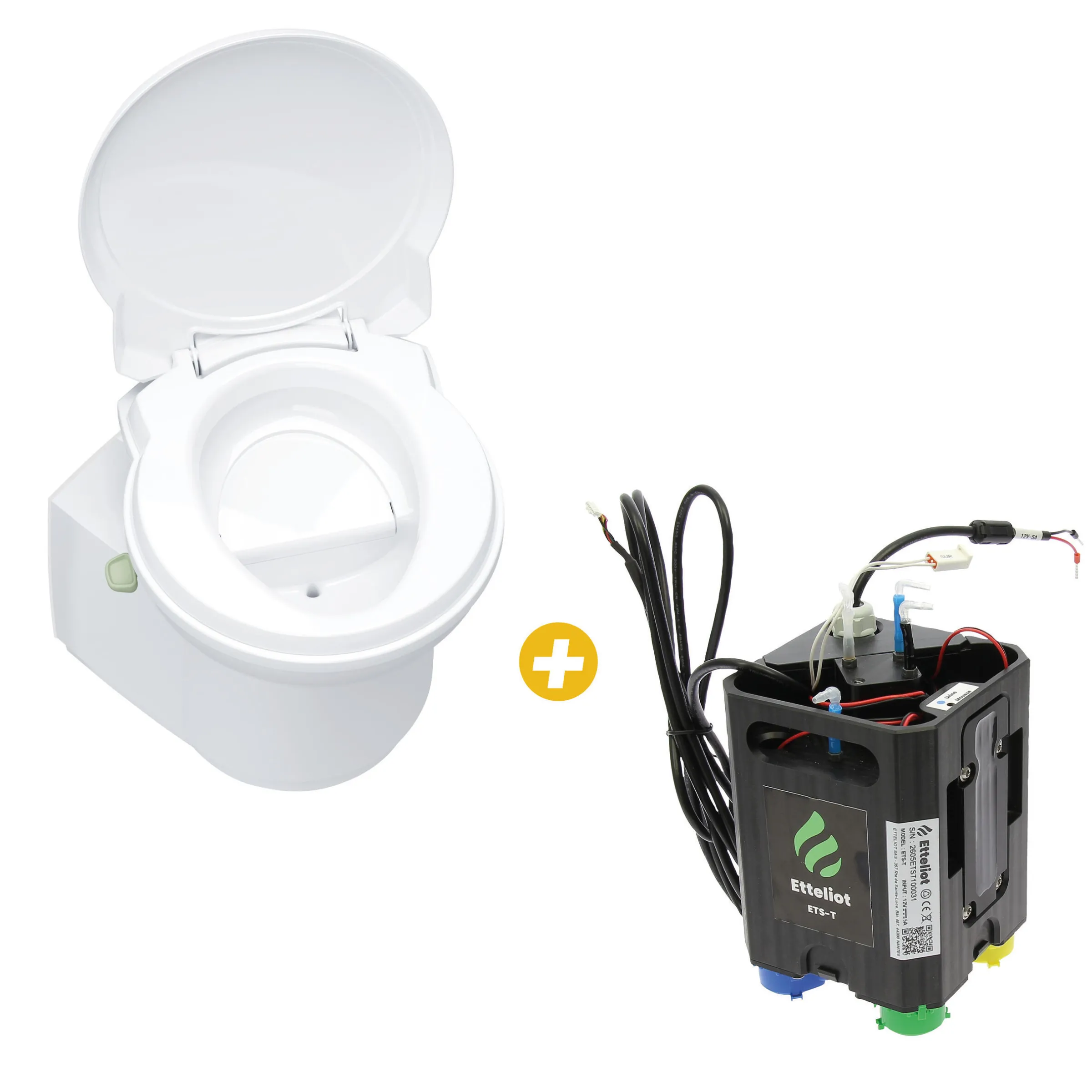 Toilettes à séparation série S S260-S +Boitier de traitement