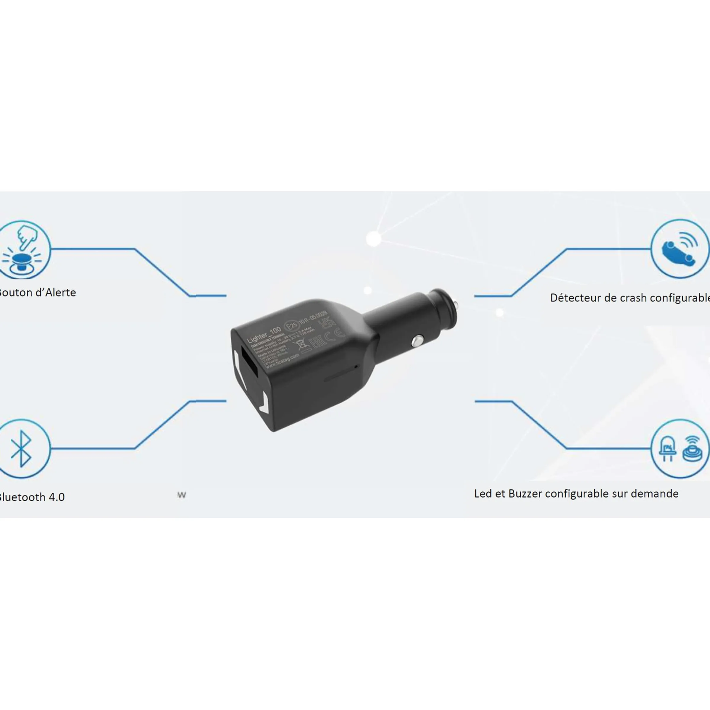 Traceur GPS USB lighter 100