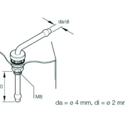 Tube plongeur spécifique