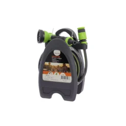 Tuyau d'eau 10 m avec mini enrouleur pour camping-car
