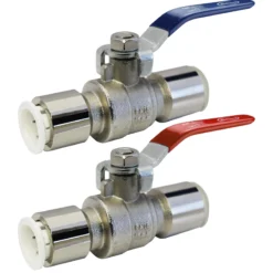 Vanne d'arrêt à bille push-fit 15 mm