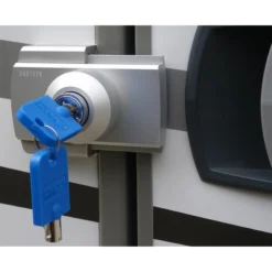 Verrou extérieur/intérieur pour porte cellule
