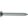 Vis Parker inox tête fraisée plate cruciforme