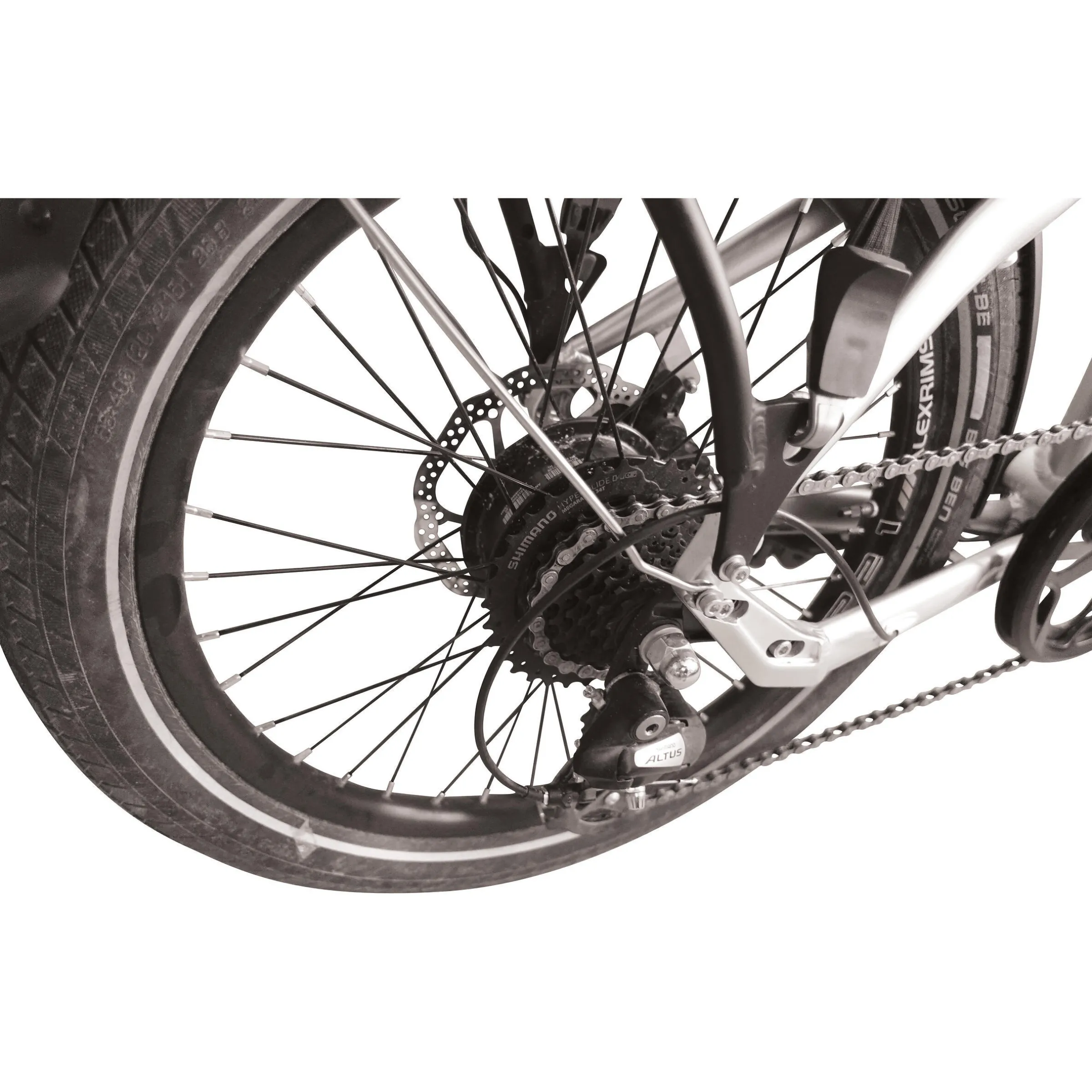 Vélo à assistance électrique pliant Jazzy