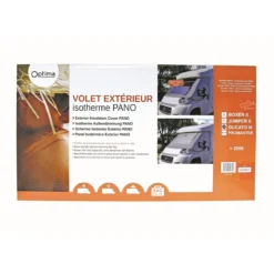 Volet extérieur isotherme rabattable Pano