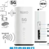 WLT58 ROUTEUR WIFI 5G PORTABLE 12V avec Reg DC/DC 1236-12 +CABLES TS9/SMA